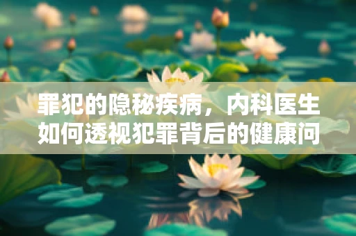 罪犯的隐秘疾病，内科医生如何透视犯罪背后的健康问题？