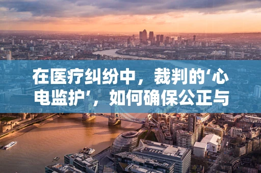 在医疗纠纷中，裁判的‘心电监护’，如何确保公正与专业？