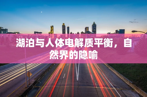 湖泊与人体电解质平衡，自然界的隐喻