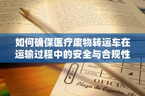 如何确保医疗废物转运车在运输过程中的安全与合规性？