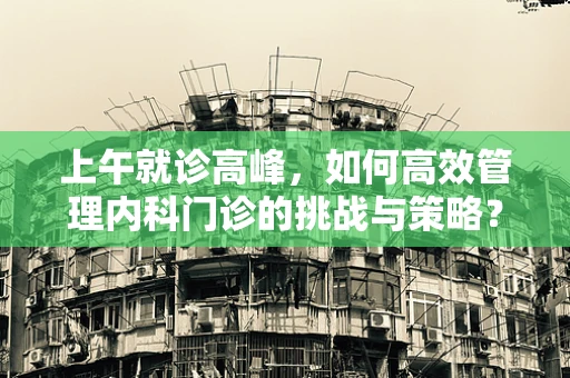 上午就诊高峰，如何高效管理内科门诊的挑战与策略？