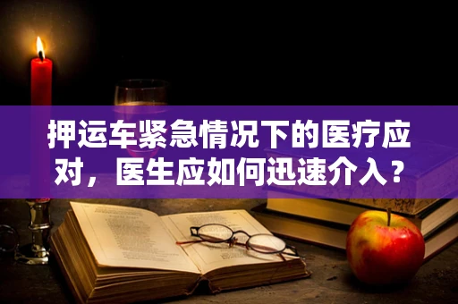 押运车紧急情况下的医疗应对，医生应如何迅速介入？