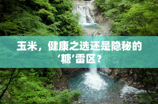 玉米，健康之选还是隐秘的‘糖’雷区？