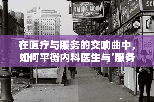 在医疗与服务的交响曲中，如何平衡内科医生与‘服务员’角色的双重挑战？