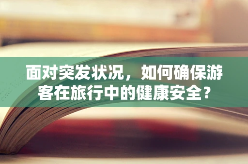 面对突发状况，如何确保游客在旅行中的健康安全？