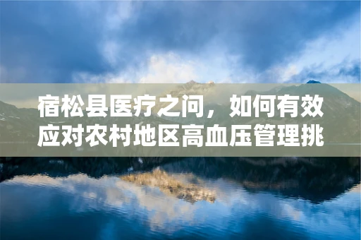 宿松县医疗之问，如何有效应对农村地区高血压管理挑战？
