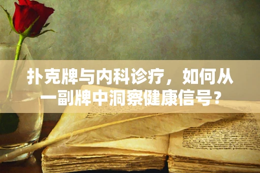 扑克牌与内科诊疗，如何从一副牌中洞察健康信号？