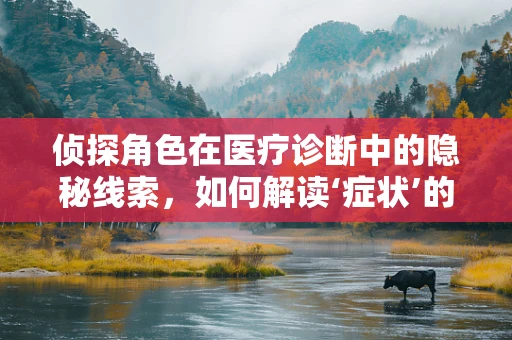 侦探角色在医疗诊断中的隐秘线索，如何解读‘症状’的微妙暗示？
