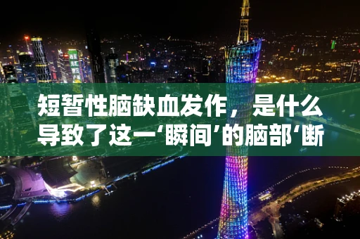 短暂性脑缺血发作，是什么导致了这一‘瞬间’的脑部‘断电’？