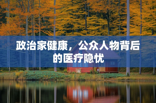 政治家健康，公众人物背后的医疗隐忧