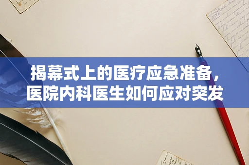 揭幕式上的医疗应急准备，医院内科医生如何应对突发状况？