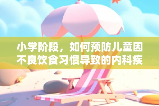 小学阶段，如何预防儿童因不良饮食习惯导致的内科疾病？