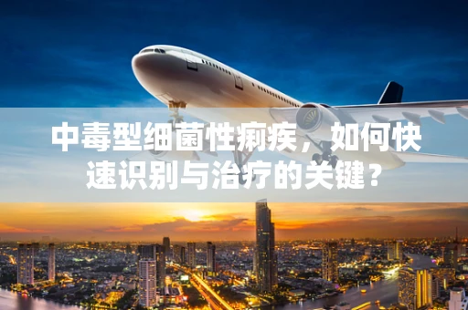 中毒型细菌性痢疾，如何快速识别与治疗的关键？