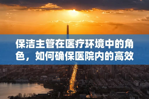保洁主管在医疗环境中的角色，如何确保医院内的高效清洁与安全？