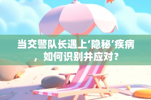 当交警队长遇上‘隐秘’疾病，如何识别并应对？