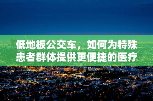 低地板公交车，如何为特殊患者群体提供更便捷的医疗服务？