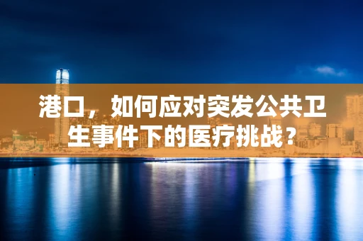 港口，如何应对突发公共卫生事件下的医疗挑战？