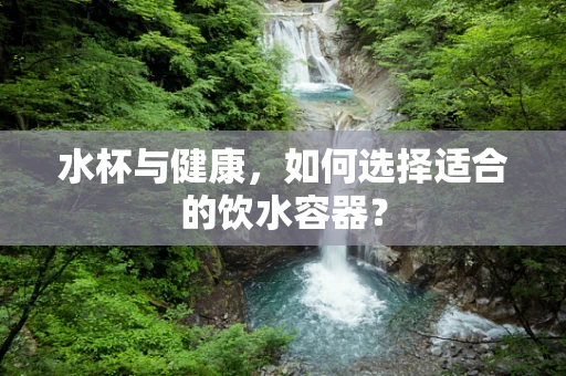 水杯与健康，如何选择适合的饮水容器？