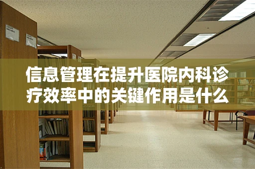 信息管理在提升医院内科诊疗效率中的关键作用是什么？