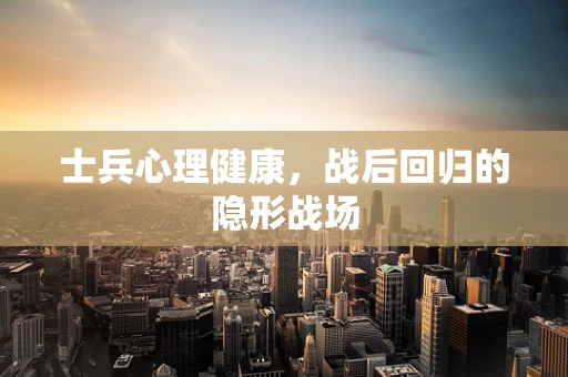 士兵心理健康，战后回归的隐形战场