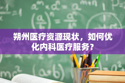 朔州医疗资源现状，如何优化内科医疗服务？