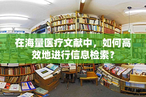 在海量医疗文献中，如何高效地进行信息检索？
