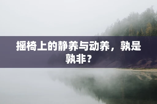 摇椅上的静养与动养，孰是孰非？