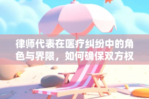 律师代表在医疗纠纷中的角色与界限，如何确保双方权益的平衡？