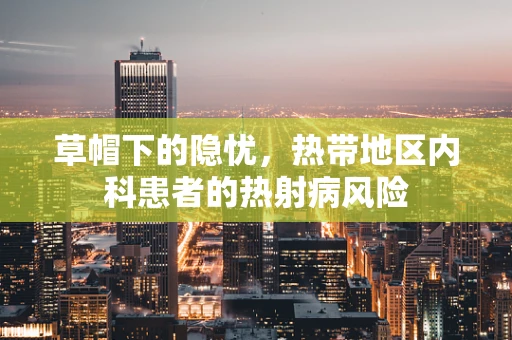 草帽下的隐忧，热带地区内科患者的热射病风险