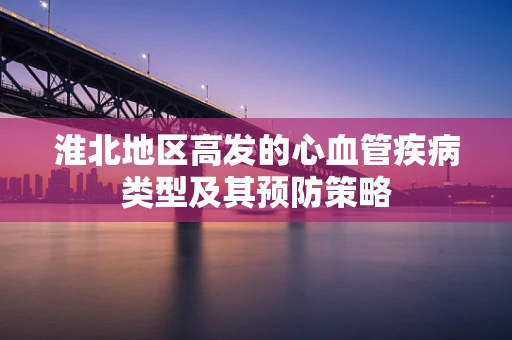 淮北地区高发的心血管疾病类型及其预防策略