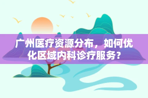 广州医疗资源分布，如何优化区域内科诊疗服务？