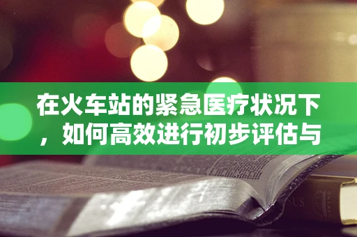 在火车站的紧急医疗状况下，如何高效进行初步评估与处理？