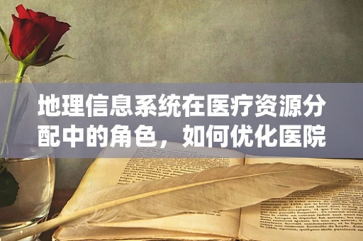 地理信息系统在医疗资源分配中的角色，如何优化医院布局？