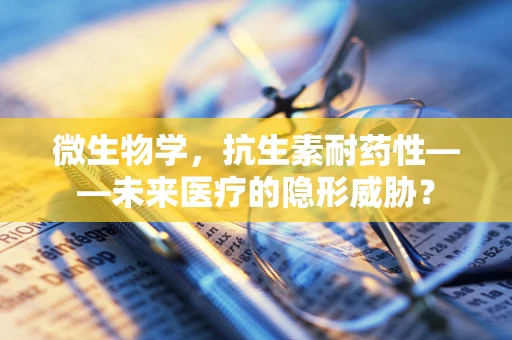 微生物学，抗生素耐药性——未来医疗的隐形威胁？
