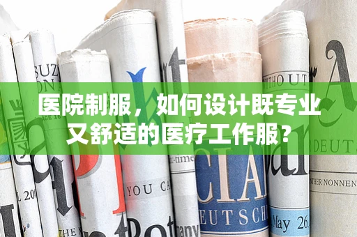 医院制服，如何设计既专业又舒适的医疗工作服？