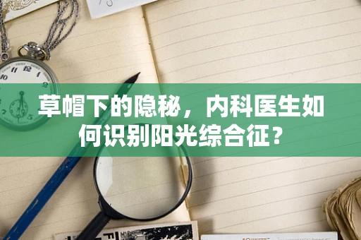 草帽下的隐秘，内科医生如何识别阳光综合征？