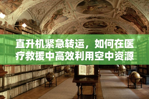 直升机紧急转运，如何在医疗救援中高效利用空中资源？