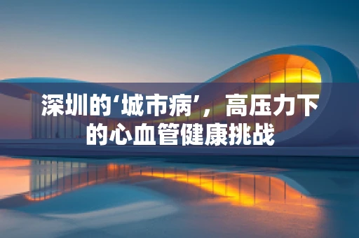 深圳的‘城市病’，高压力下的心血管健康挑战