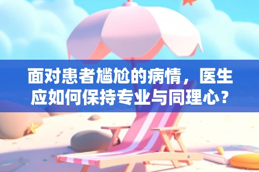 面对患者尴尬的病情，医生应如何保持专业与同理心？
