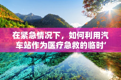 在紧急情况下，如何利用汽车站作为医疗急救的临时‘站点’？