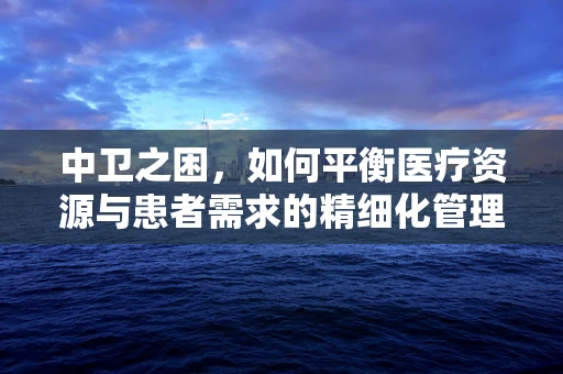 中卫之困，如何平衡医疗资源与患者需求的精细化管理？