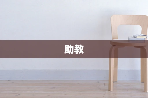 助教