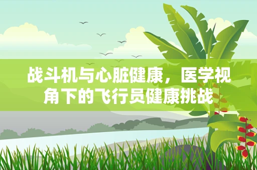 战斗机与心脏健康，医学视角下的飞行员健康挑战