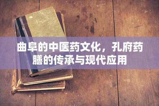 曲阜的中医药文化，孔府药膳的传承与现代应用