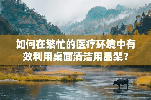 如何在繁忙的医疗环境中有效利用桌面清洁用品架？