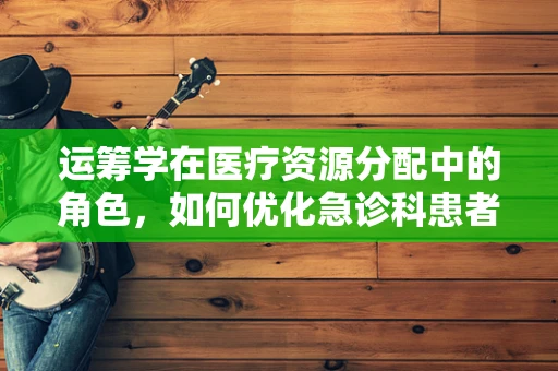 运筹学在医疗资源分配中的角色，如何优化急诊科患者分流？