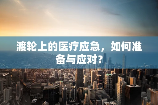 渡轮上的医疗应急，如何准备与应对？