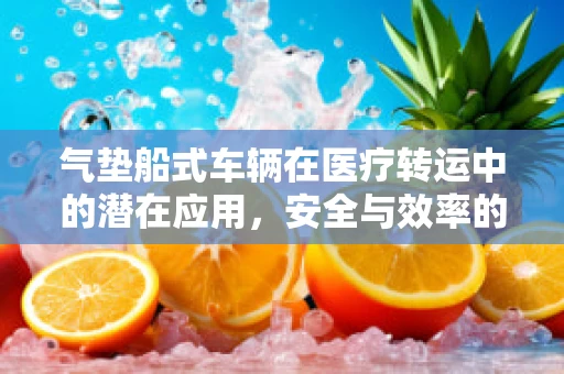 气垫船式车辆在医疗转运中的潜在应用，安全与效率的双重考量