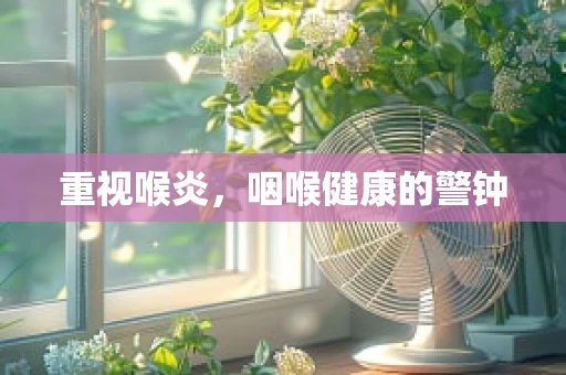 重视喉炎，咽喉健康的警钟