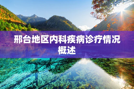 邢台地区内科疾病诊疗情况概述